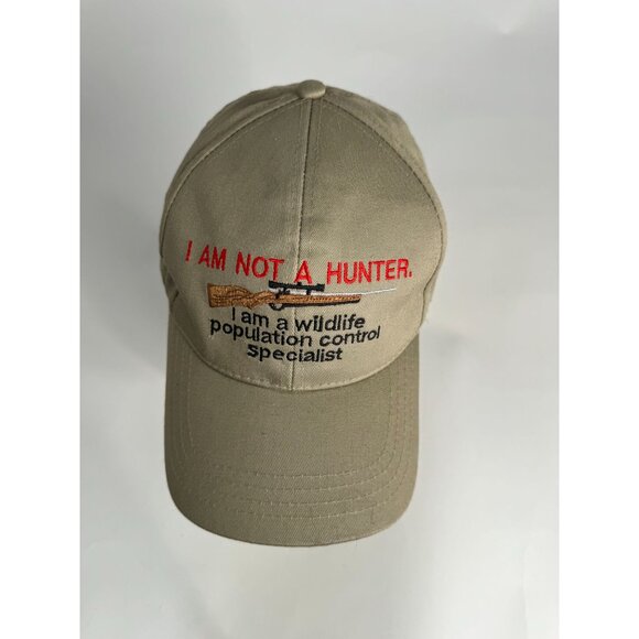 Novelty Baseball Cap "I Am Not A Hunter I Am A Wildlife Population Control Speci - Picture 13 of 16